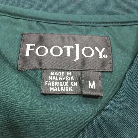 FootJoy VNeck Golf Pullover Green Alpine‎ Country - Picture 5 of 7